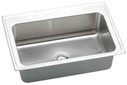 single bowl kitchen sink with left drain and 5 faucet holes