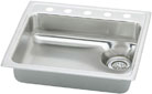 single bowl stainless steel kitchen sink with right drain and 5 faucet holes