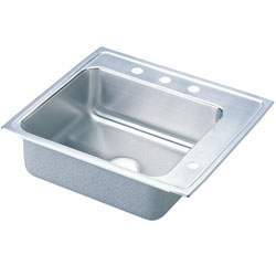 Example of an ADA compliant single bowl sink