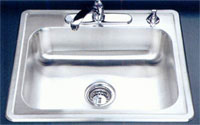 Enex drop-in sink - Glowtone Series # 2522-7BS4