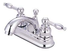 image of EB2601KL 4-inch centerset lav faucet - chrome finish