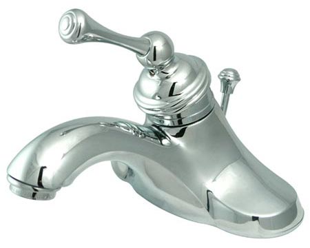 image of ES3541BL 4-inch centerset lav faucet - chrome finish