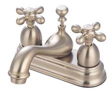 image of ES3608AX 4-inch centerset lav faucet - cross handles