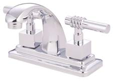 image of ES4641QL 4-inch centerset lav faucet - chrome finish