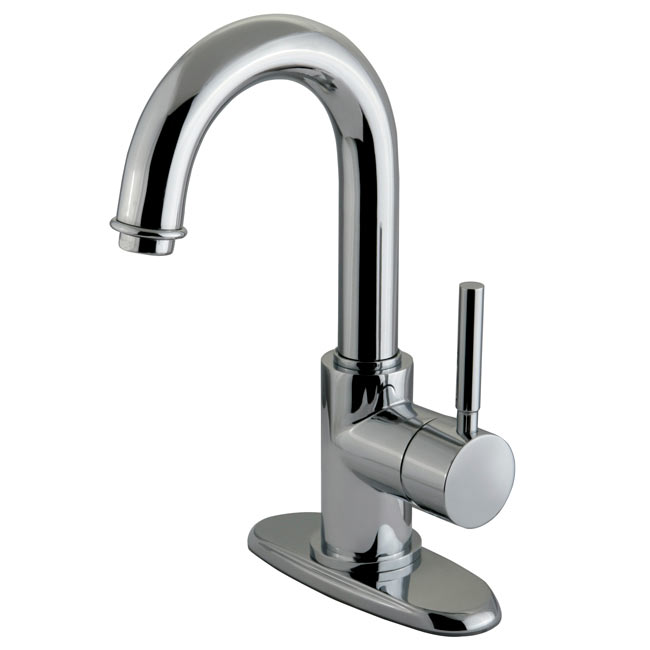 single handle lav faucet - lever handle
