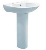 pedestal basin sinks