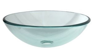 Click here for larger image Crystal Clear Vitreous China Basin