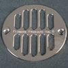 Shower Drain - antique brass