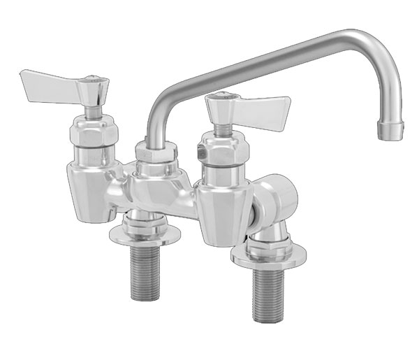 4 Inch Deck Mount Faucet by Fisher Fisher four inch centerset deck mount commercial faucets