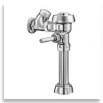 Sloan exposed manual operation top spud toilet flushometer