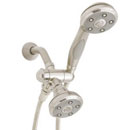 Dual shower setup with hand shower