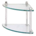 Double Corner Glass Shelf