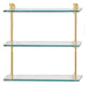 Triple Glass Shelf