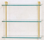 Triple Glass Shelf