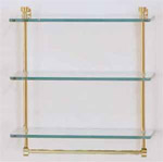 Triple Glass Shelf