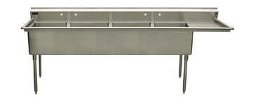 Griffin coved corner sinks - 4 bowl