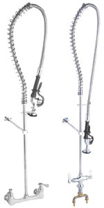 sample of Griffin pre rinse faucets