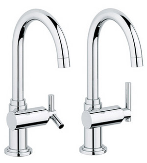 Atrio series two handle single hole kitchen faucets