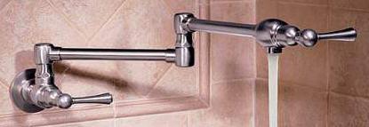 Grohe's Stainless Steel pot filler faucet