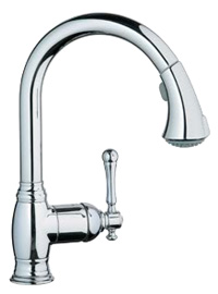 This lovely Grohe faucet would look great in your kitchen