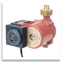 Grundfos up-15-10buc5 sweat mounted bronze recirculation pump