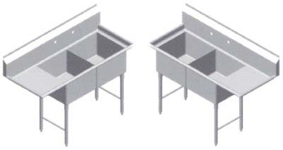 GSW double bowl sinks