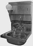 GSW Hand Sink 1615CG w/ Faucet, Strainer, Towel & Soap Dispenser