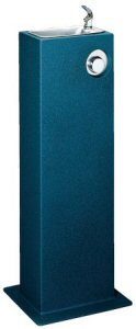 picture of the Halsey Taylor Endura series upright pedestal outdoor fountain