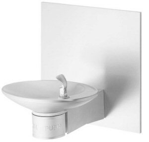 Halsey Taylor oval bowl drinking water fountain