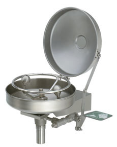 stainless steel emergency eye wash