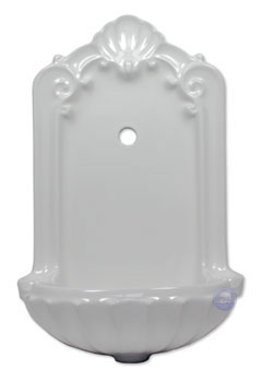 Luxurious wall hung porcelain china bathroom sink - only one left available