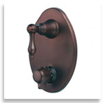 Two Handle Thermostatic Shower Valves