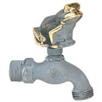Example of bullfrog handled hose bibb
