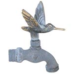 Example of hummingbird handled hose bibb