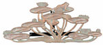 Example of frog hose holder, shown in Copper Verdi
