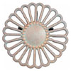 Example of Veneti hose holder, shown in Copper Verdi