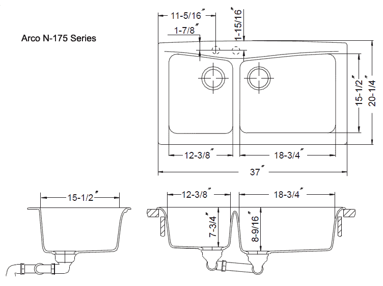 Kitchen and Bar Stone Sinks - extremely durable, long lasting, very ...