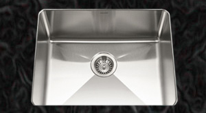 single bowl kitchen sink