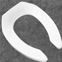 Commercial toilet seat