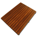 Image of a Burmese Teak floor mat