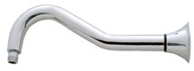 Sawn neck showerarm