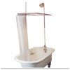 Clawfoot shower sets
