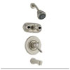 Delta jetted shower systems