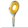 image of yellow Grohe rainshower hand shower