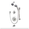 Water dance tub/shower systems