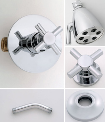 Contemporary Shower System