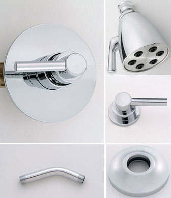 Contemporary Shower System