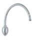 Image of Swiveling High Arc Decorative Shower Arm
