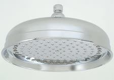 Jaclo all brass showerhead Jaclo Carolene all brass rainfall showerhead