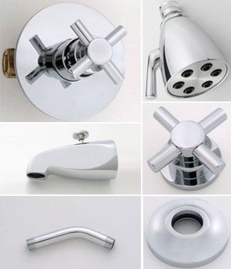 Contemporary Shower System